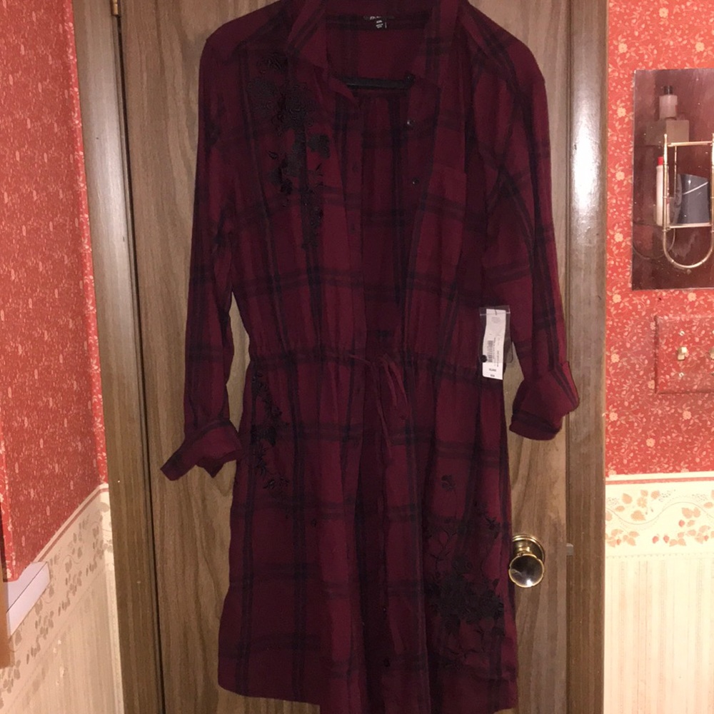 Plaid dress
